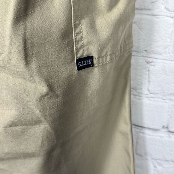 5.11 Tactical Taclite Pro Ripstop Pants Womens 8 Tan 64360 Utility Workwear - Picture 5 of 9